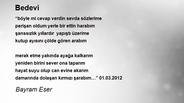 Bayram Eser