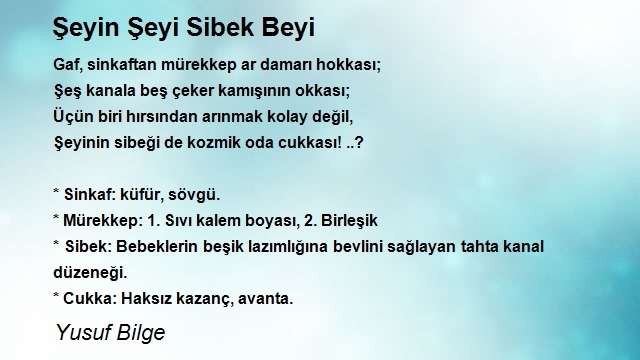 Yusuf Bilge