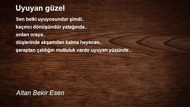 Altan Bekir Esen