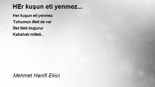 Mehmet Hanifi Ekici