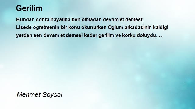 Mehmet Soysal