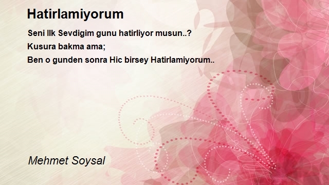 Mehmet Soysal