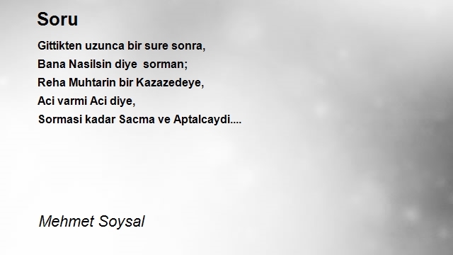 Mehmet Soysal