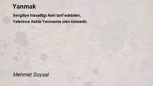 Mehmet Soysal