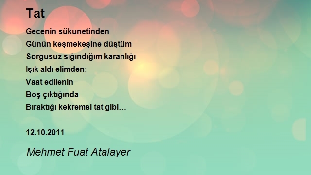 Mehmet Fuat Atalayer