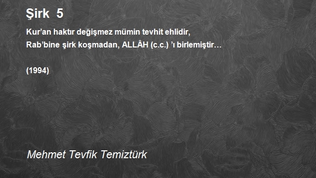 Mehmet Tevfik Temiztürk