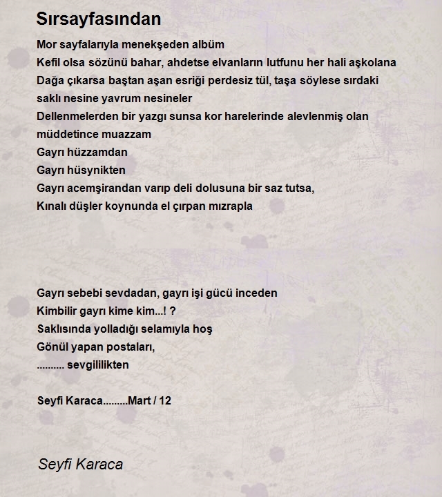 Seyfi Karaca