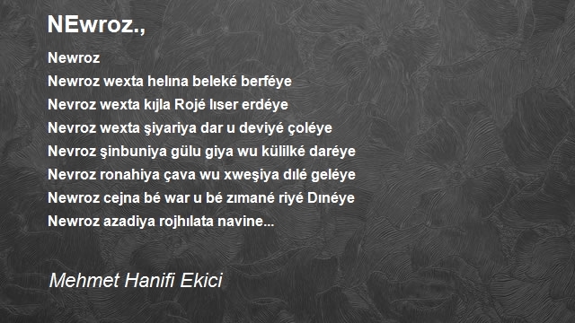 Mehmet Hanifi Ekici