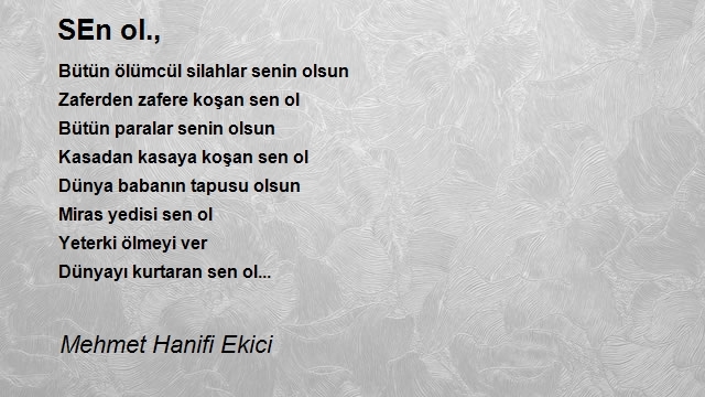 Mehmet Hanifi Ekici