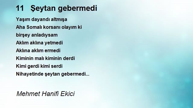 Mehmet Hanifi Ekici