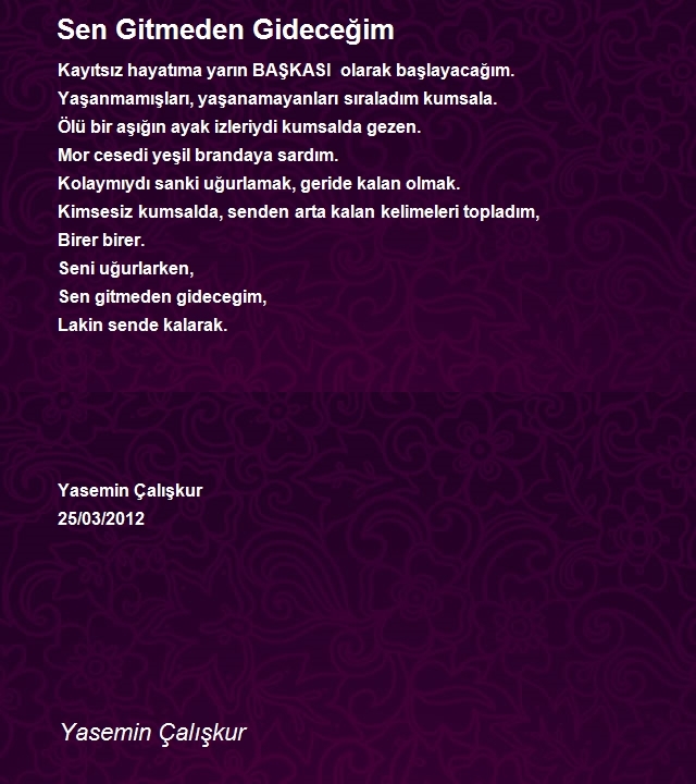 Yasemin Çalışkur