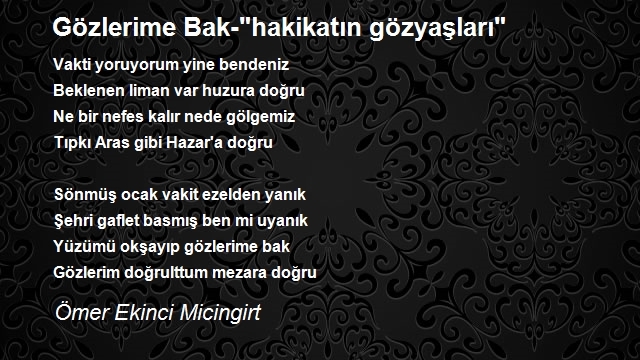 Ömer Ekinci Micingirt