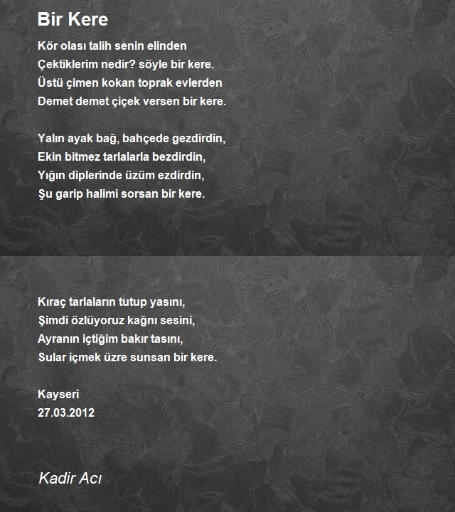 Kadir Acı