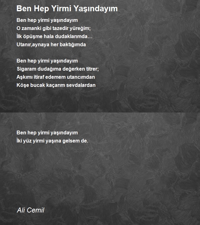 Ali Cemil