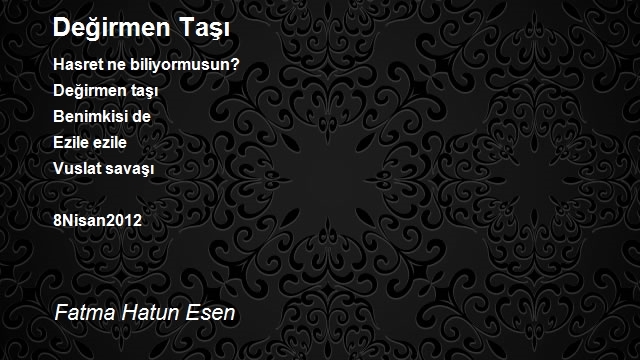 Fatma Hatun Esen