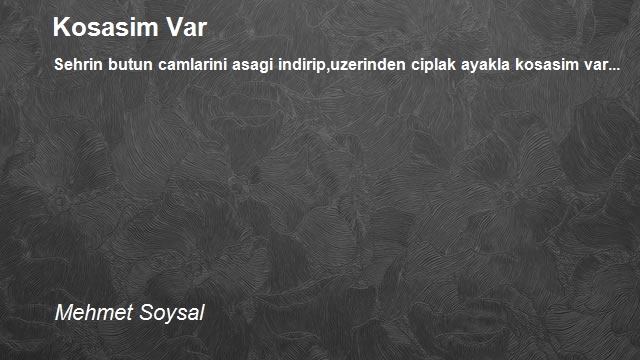 Mehmet Soysal