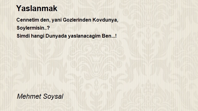 Mehmet Soysal