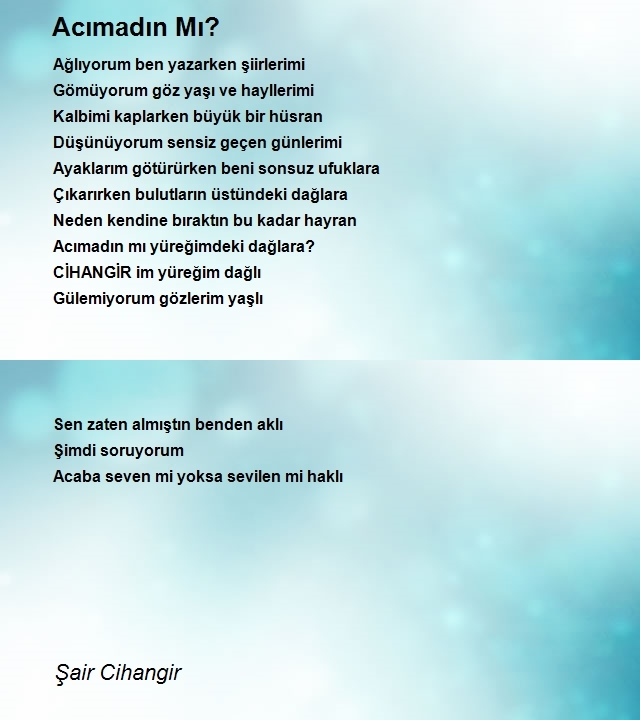 Şair Cihangir