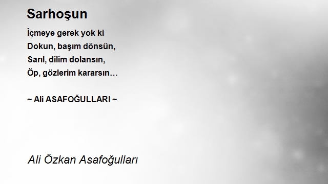 Ali Özkan Asafoğulları