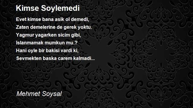 Mehmet Soysal