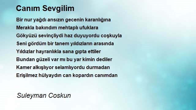 Suleyman Coskun