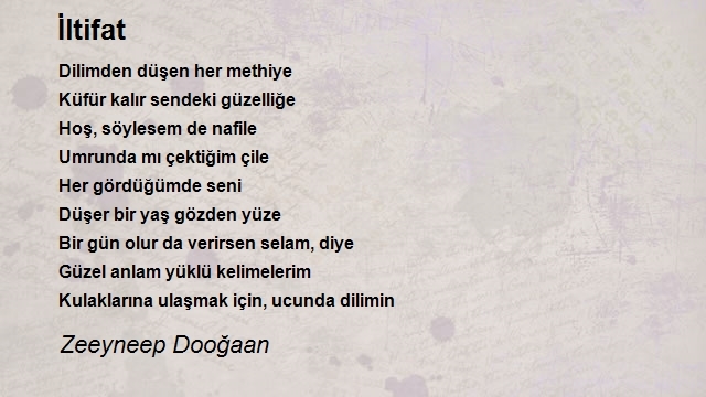 Zeeyneep Dooğaan