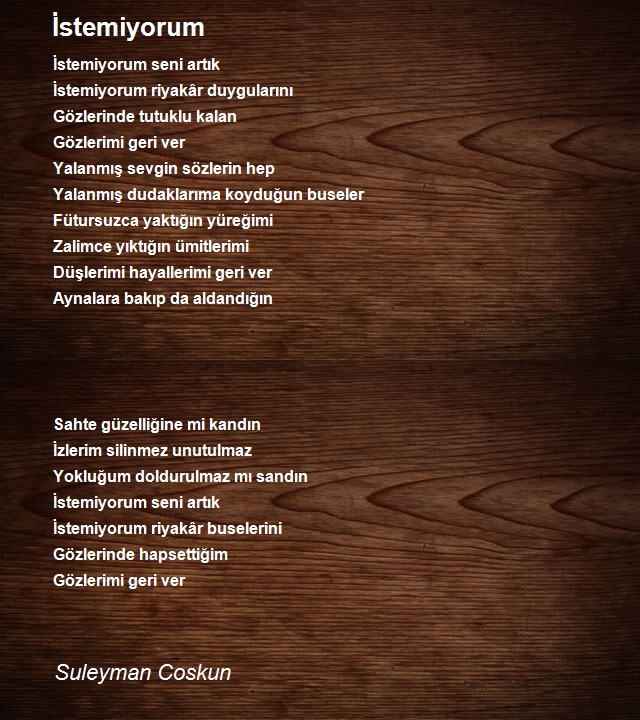 Suleyman Coskun