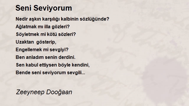 Zeeyneep Dooğaan