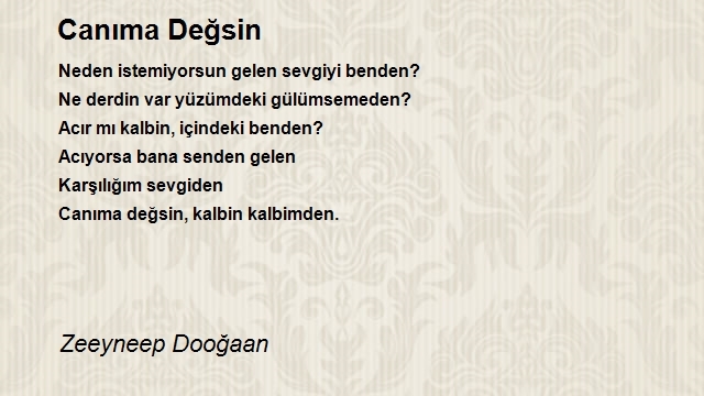 Zeeyneep Dooğaan