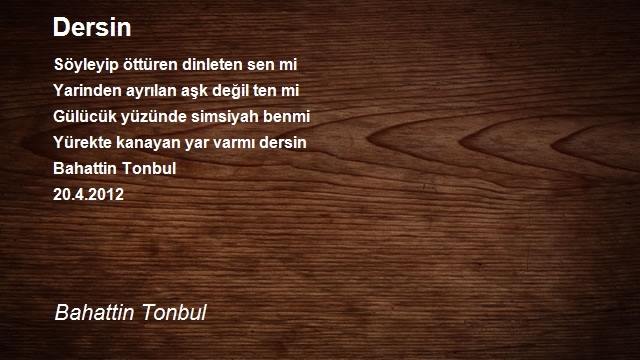 Bahattin Tonbul