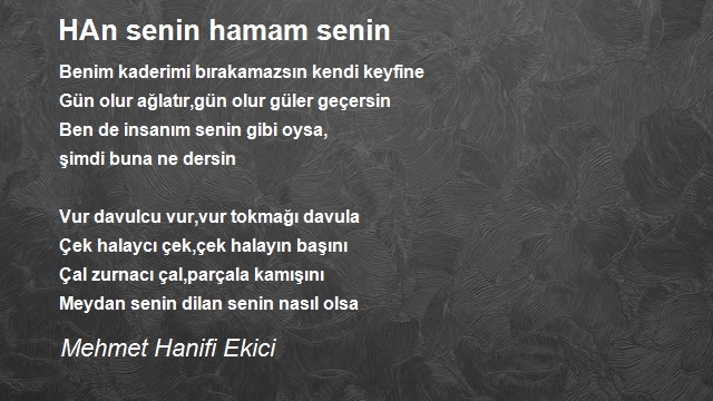 Mehmet Hanifi Ekici