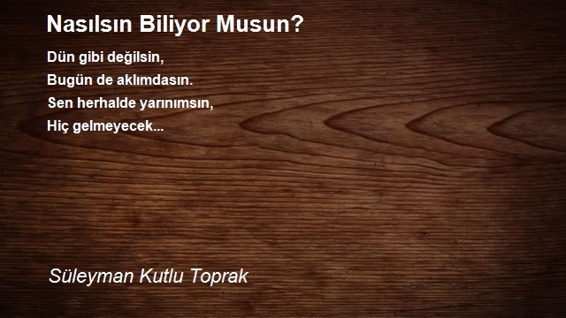 Süleyman Kutlu Toprak