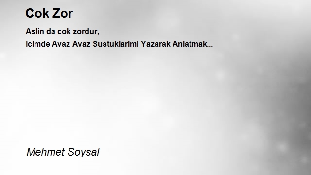 Mehmet Soysal