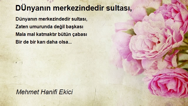 Mehmet Hanifi Ekici