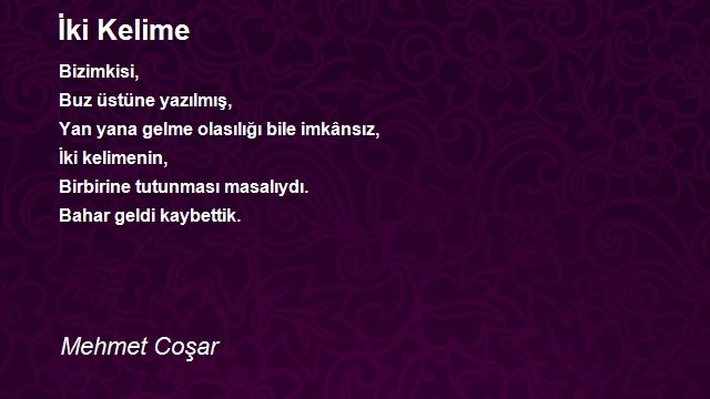 Mehmet Coşar