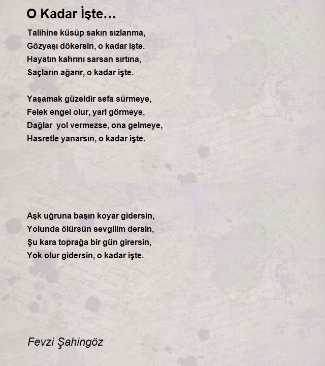 Fevzi Şahingöz