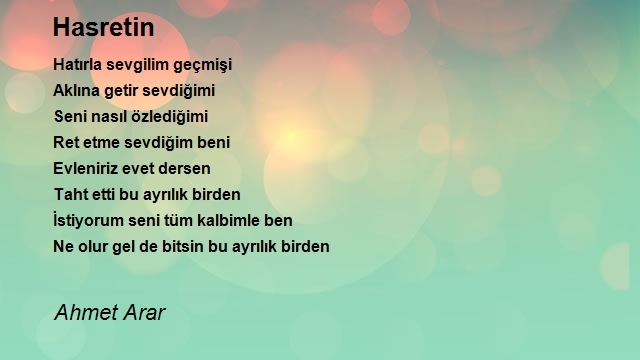 Ahmet Arar