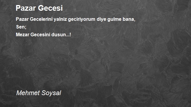 Mehmet Soysal