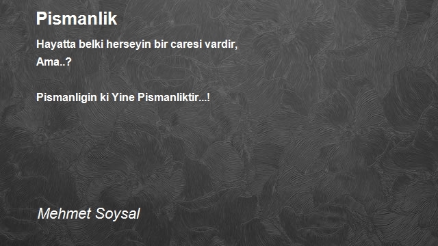 Mehmet Soysal