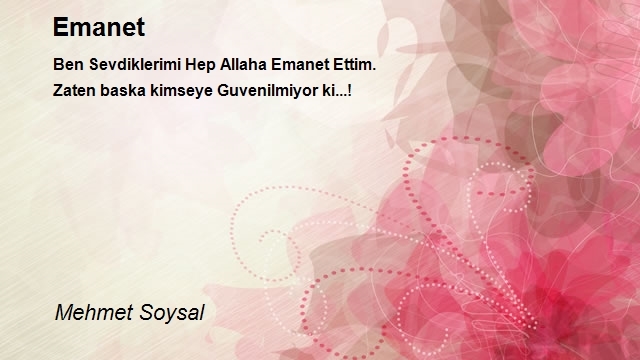 Mehmet Soysal