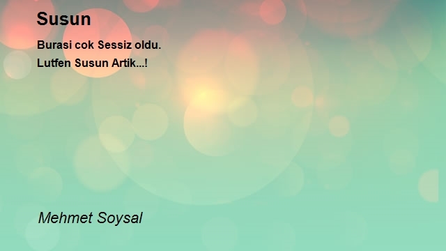 Mehmet Soysal