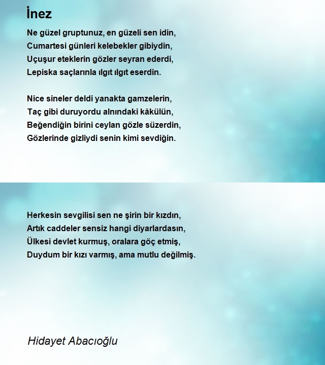 Hidayet Abacıoğlu