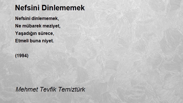 Mehmet Tevfik Temiztürk