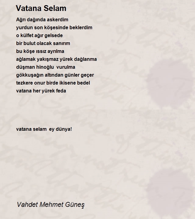 Vahdet Mehmet Güneş