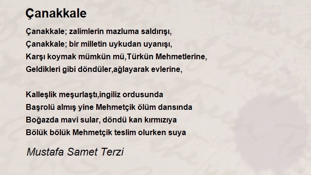 Mustafa Samet Terzi