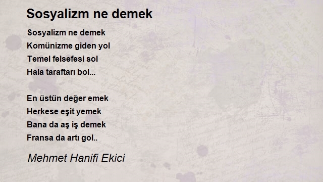 Mehmet Hanifi Ekici