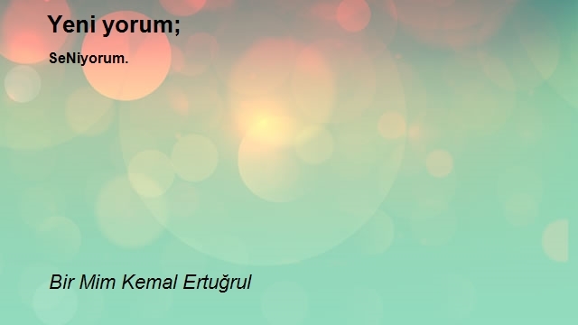 Bir Mim Kemal Ertuğrul