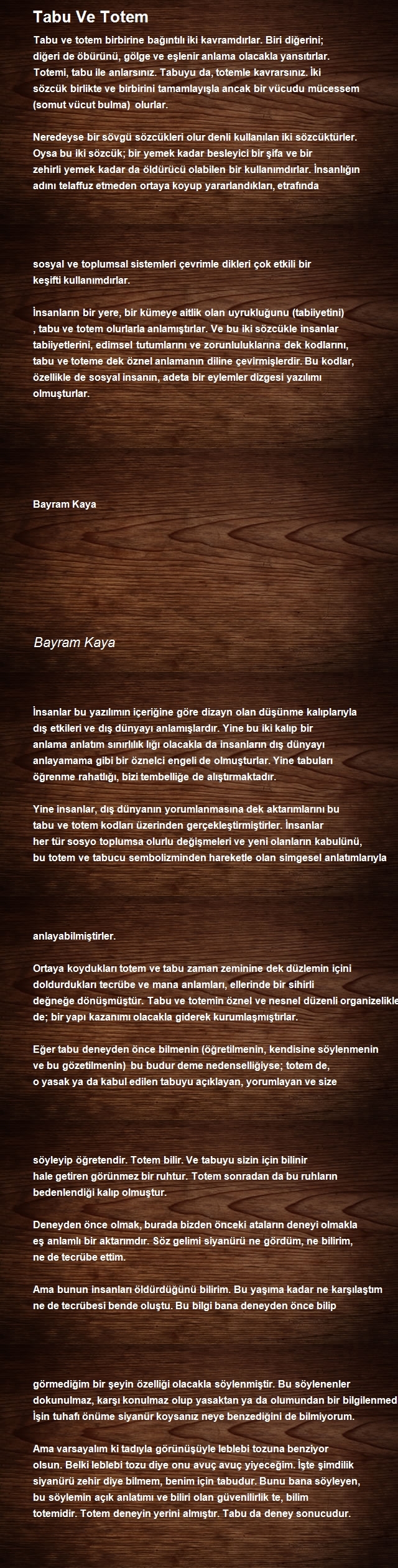 Bayram Kaya