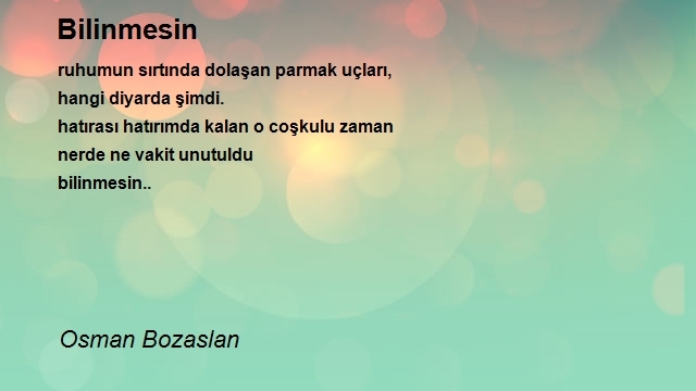 Osman Bozaslan