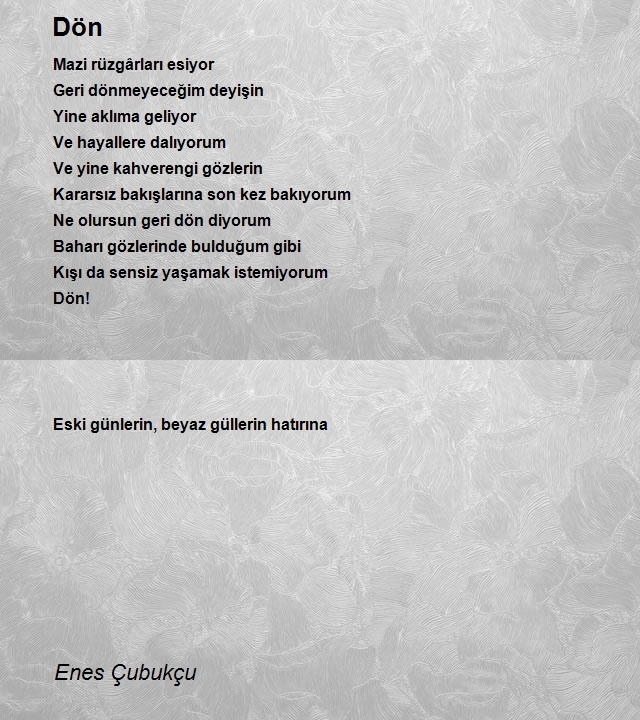 Enes Çubukçu